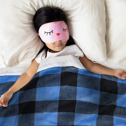 Vista 6 de Manta de bebé de forro polar sherpa ultrasuave Manta acogedora de felpa para niños Cuadros reversibles Lavable Tamaño amplio para mayor