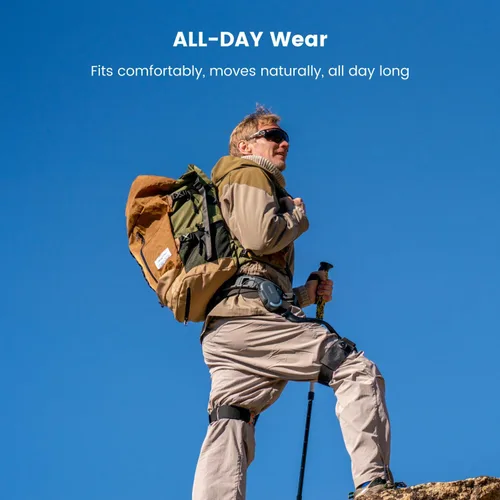 Vista 7 de DNSYS X1 Carbon Exoskeleton, AI-Powered Leg Assistance, 1.2HP Motor, 20km Base Range, 3s Battery Swap, for Hiking, Climbing, Running, Size S