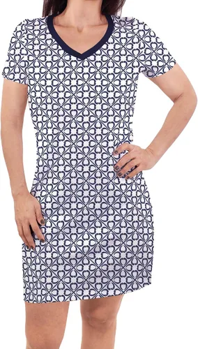 Vista 62 de Touched by Nature - Vestidos de manga corta y manga larga de algodón orgánico para niñas pequeñas, bebés y mujeres Manga larga con flores abstractas