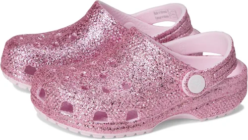 Vista 19 de Crocs Zuecos Clásicos con Purpurina para Niños