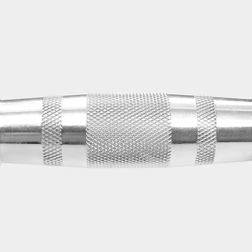 Vista 3 de LIONSCOOL - Mancuernas hexagonales de goma con mango de metal para entrenamiento de fuerza y resistencia, desarrollo de musculatura y entrenamiento