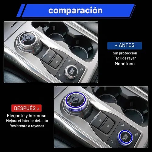 Vista 3 de Accesorios PIFOOG para Ford Explorer 2024 2023 2022 2021 2020 ST XLT Limited Platinum Timberline Interior PNRD Cubiertas de palanca de cambios, Mode