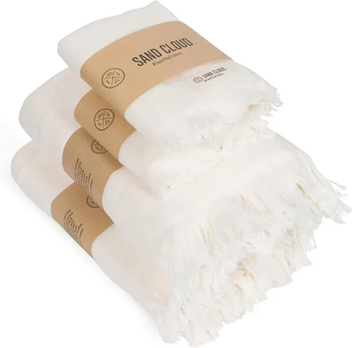 Vista 38 de Sand Cloud Toallas de baño turcas de 2 capas para baño, paquete de 2 Clásico - Gris
