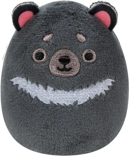 Vista 9 de Squishville de Original Squishmallows Escuadrón Negro y Blanco de Peluche - Seis Peluches Squishmallows de 5 cm Incluyendo Tajo, Kayce, Bambalina