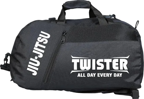 Vista 3 de TWISTER Mochilas Jiu jitsu (negroblanco, mochilas Jiu jitsu)