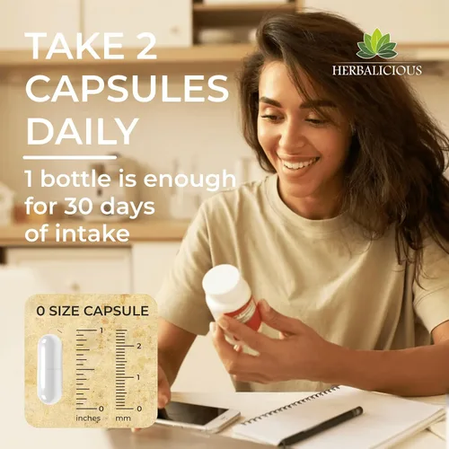Vista 4 de HERBALICIOUS Suplementos de colágeno bovino para hombres y mujeres Péptidos de colágeno bovino hidrolizados alimentados con pasto Soporte