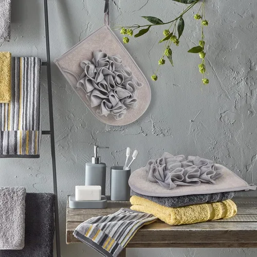 Vista 6 de Extra grande: 2 paquetes de esponjas de baño, esponja de lufa para el cuerpo, esponja de limpieza de puf de ducha, esponja de uso de ducha para baño