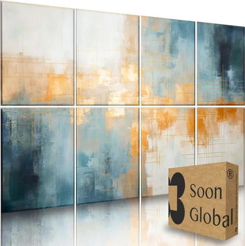 Vista 20 de Soon Global Paquete de 8 Paneles Acústicos, Paneles de Pared Insonorizados, Paneles Absorbentes de Sonido de 48 X 32 Pulgadas, Paneles Acústicos