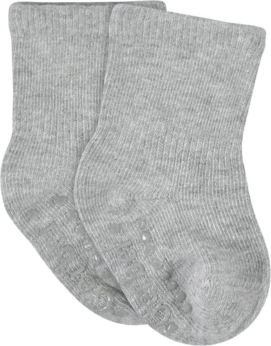 Vista 2 de Gerber Kids' 8-Pack Wiggle-Proof Jersey Crew Socks