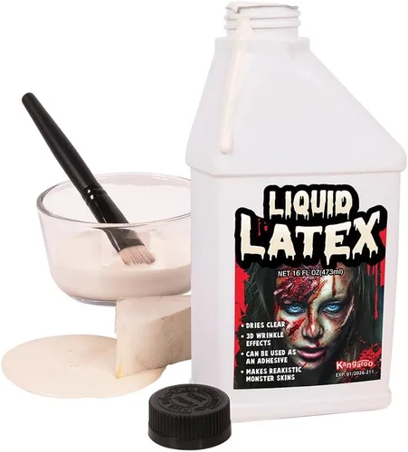 Vista 2 de Kangaroo, Maquillaje profesional de látex líquido, 16 onzas por pinta