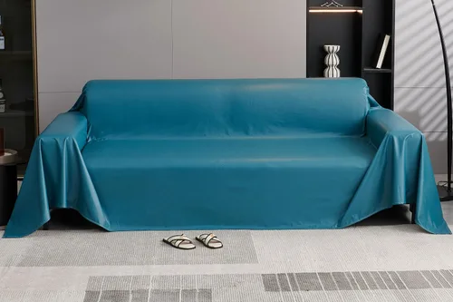 Vista 30 de vctops Fundas impermeables de piel sintética de PU para sofá seccional, funda de sofá vintage para perros, fundas de loveseat, funda de futón, funda