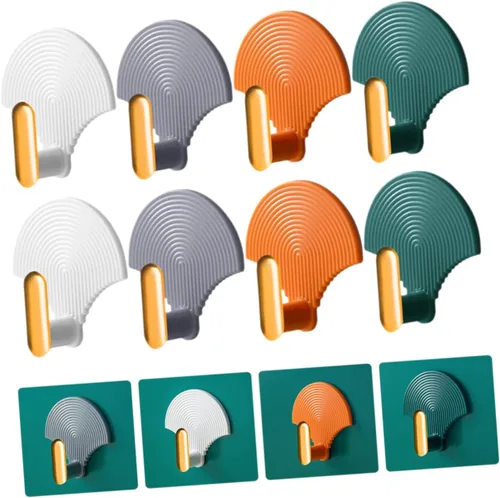 Vista 8 de Ganchos adhesivos de pared adhesivos para cinturón de llavero fácil de instalar multiusos para habitación