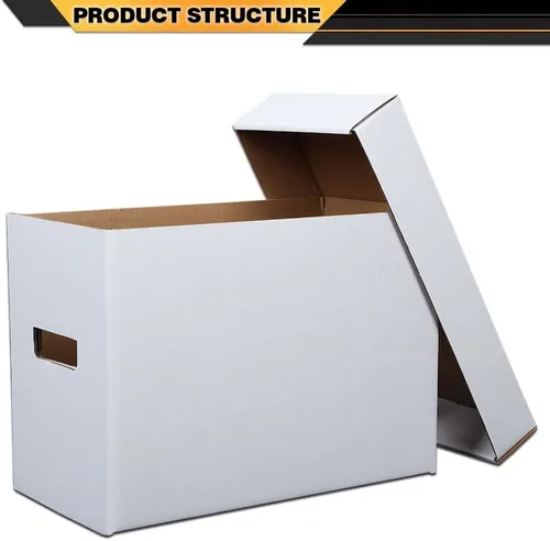 Vista 5 de CNNELL Paquete de 3 cajas de almacenamiento de cómics