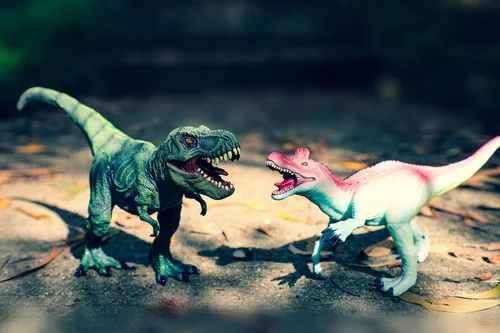 Vista 3 de RECUR Juguetes de dinosaurio Tyrannosaurus Rex de 13 pulgadas, figura de acción realista de T-Rex, figura de juguete Jurassic Trex, modelo de mundo
