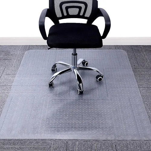 Vista 9 de AiBOB Chair Mat for Low Pile Carpet Floors, Flat Without Curling, 36 X 48 in, Office Carpeted Floor Mats for Computer Chairs Desk