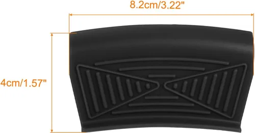 Vista 2 de uxcell 2 piezas de asistencia de silicona para mango de sartén caliente, fundas para mango de sartén caliente, funda resistente al calor, cubierta