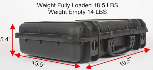 Vista 5 de Case Club Waterproof Pre-Cut Portable Gaming Station to Fit Nintendo Switch