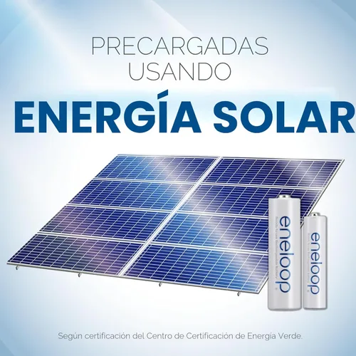 Vista 6 de Eneloop Panasonic BK-3MCCA4BA pilas recargables AA de 2100 ciclos Ni-MH, precargadas, paquete de 4