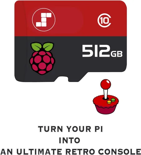 Vista 2 de Sonicon Tarjeta microSD de emulador RetroPie Batocera precargada con PSNESSNESMegadriveMameN64 para Raspberry Pi44B+400 (512 GB