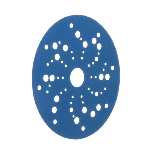 Vista 3 de 3M Hookit - Disco abrasivo azul con múltiples orificios 36159 (4 unidades)