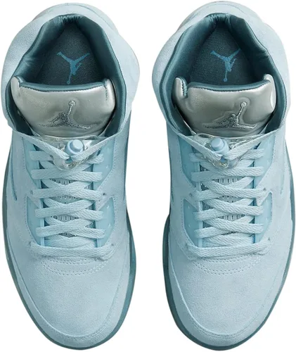 Vista 5 de Jordan 5 Retro Bluebird IceBlue Graphite para mujer (DD9336 400), Gris aceiteNegroBlanco, 0