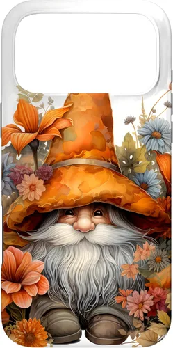 Vista 22 de Happy Fall Gnome Autumn Leaves Case for iPhone 17