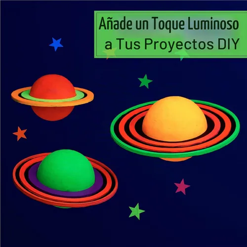 Vista 4 de FolkArt Pintura que brilla en la oscuridad, 8 onzas, verde 8 onzas líquidas