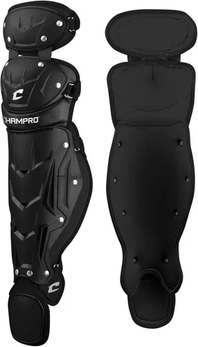 Vista 14 de Champro Optimus MVP Rodillera Doble Negro