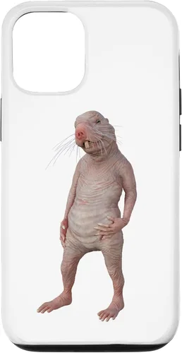 Vista 28 de Carcasa para iPhone 16 Live Weird Funny Naked Mole Rat Strange Animal Case