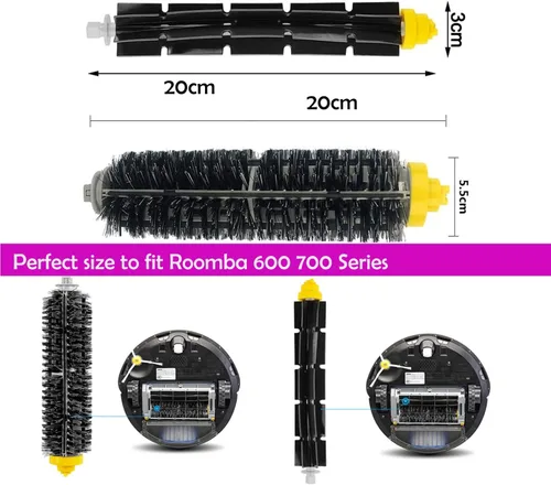 Vista 2 de Piezas de repuesto para aspiradora IRobot Roomba 600 y 700, Roomba 614 620 630 635 640 645 650 655 660 675 680 690 695 760 770 780