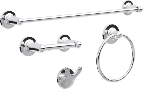Vista 13 de Franklin Brass ATR64-SN Astra - Kit de accesorios de baño (4 piezas, níquel cepillado)