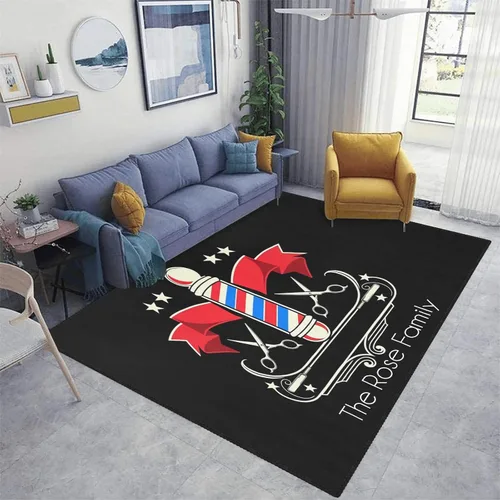 Vista 7 de Alfombra personalizada para sala de estar, yoga, dormitorio, sala de juegos, camping, 4 x 5.2 pies Personalizado 1