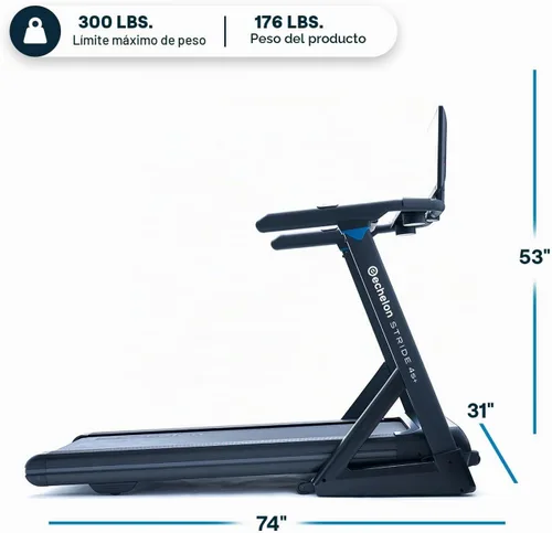 Vista 2 de Echelon Stride Series Treadmill