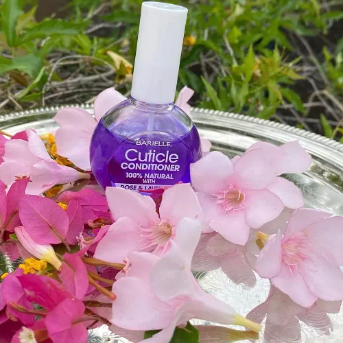 Vista 8 de BARIELLE Acondicionador de cutículas 100% natural con rosa y lavanda, 1 oz.