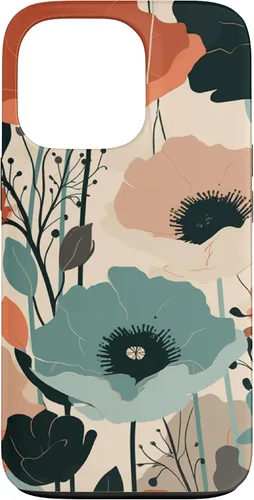 Vista 10 de Minimal Poppy Boho Flower Cute Aesthetic Case for iPhone 17