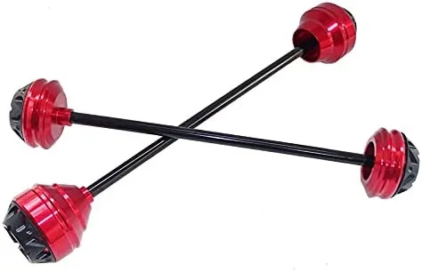 Vista 8 de Tapa deslizante de eje de horquilla delantera y trasera Protector de choque para Yamaha MT-09 FZ-09 FJ-09 MT09 Tracer 900 GT XSR 900 2014 2015 2016