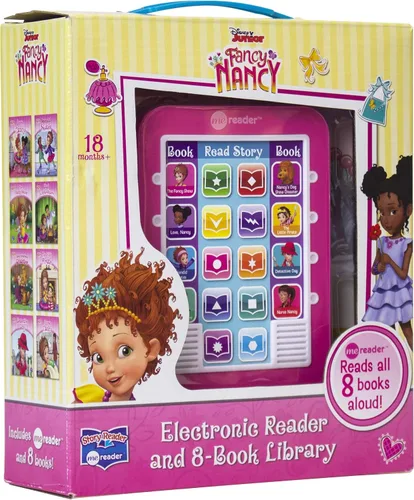 Vista 2 de Fancy Nancy Me Reader - Lector electrónico de 8 libros, libros de fantasía de Nancy para niños pequeños, niñas con Nancy, Bree y más