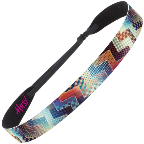 Vista 9 de Hipsy Paquete de 3 diademas ajustables para mujer, estilo casual, paquete de regalo múltiple (azul marino y marrón)