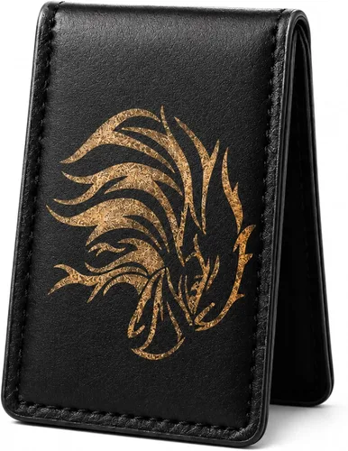 Vista 18 de LB LEATHERBOSS Pinza magnética fuerte de piel nueva para hombres, Baloncesto