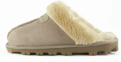 Vista 2 de CLPP'LI Pantuflas de invierno cálidas de piel sintética para mujer
