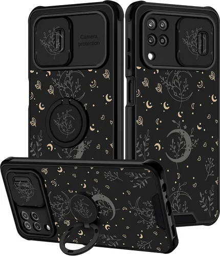 Vista 133 de Funda 2 en 1 para Samsung Galaxy S23 Ultra Flamingo para mujeres y niñas, diseño femenino de flamencos con cubierta deslizante para cámara y soporte