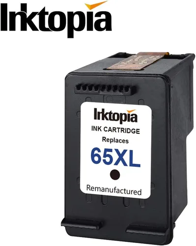 Vista 7 de Inktopia Repuesto remanufacturado para cartuchos de tinta HP 65 65XL N9K04AN, chip actualizado de alto rendimiento, trabajo con impresora HP Envy
