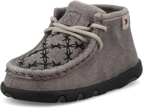 Vista 13 de Twisted X Zapato de conducción chukka para bebé Beige multicolor