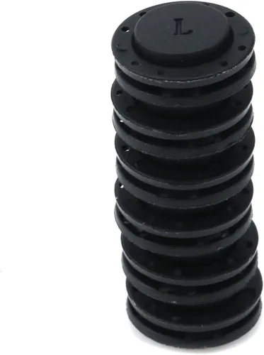 Vista 5 de 6 botones magnéticos para ropa ocultos, color negro, hebilla cortavientos de nailon para capa (0.87 pulgadas)