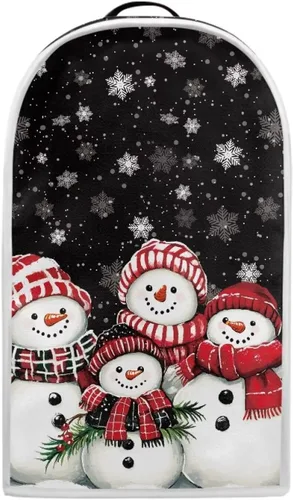 Vista 11 de AFPANQZ Cubierta de licuadora de muñeco de nieve 3D para el hogar, cocina, cubierta de polvo, decoración de electrodomésticos de cocina, cubierta