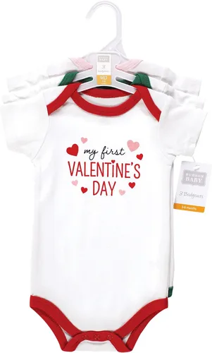Vista 50 de Hudson Baby baby-girls Cotton Bodysuits 3-pack