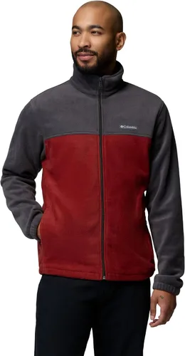 Vista 19 de Columbia Big & Tall Steens Mountain¿ Full Zip 2.0 - Chaqueta para hombre negro (Black/Grill)