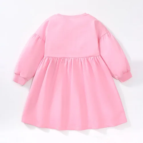 Vista 2 de Nomi&Me Baby Toddler Girl's Cotton Long Sleeve Fashion Tulle Dress