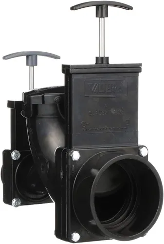 Vista 4 de Válvula giratoria doble válvula Valterra T80 Ell, con centro de 3" X eje de 1.5" X tapón de bayoneta de 3