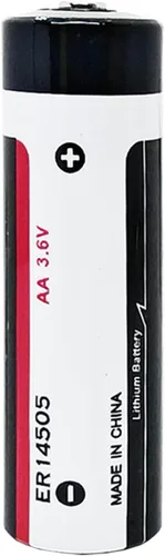 Vista 5 de Paquete de 4 baterías de litio ER14505 de 3.6 V tamaño AA de 2700 mAh batería de cloruro de tionilo (no recargable)..